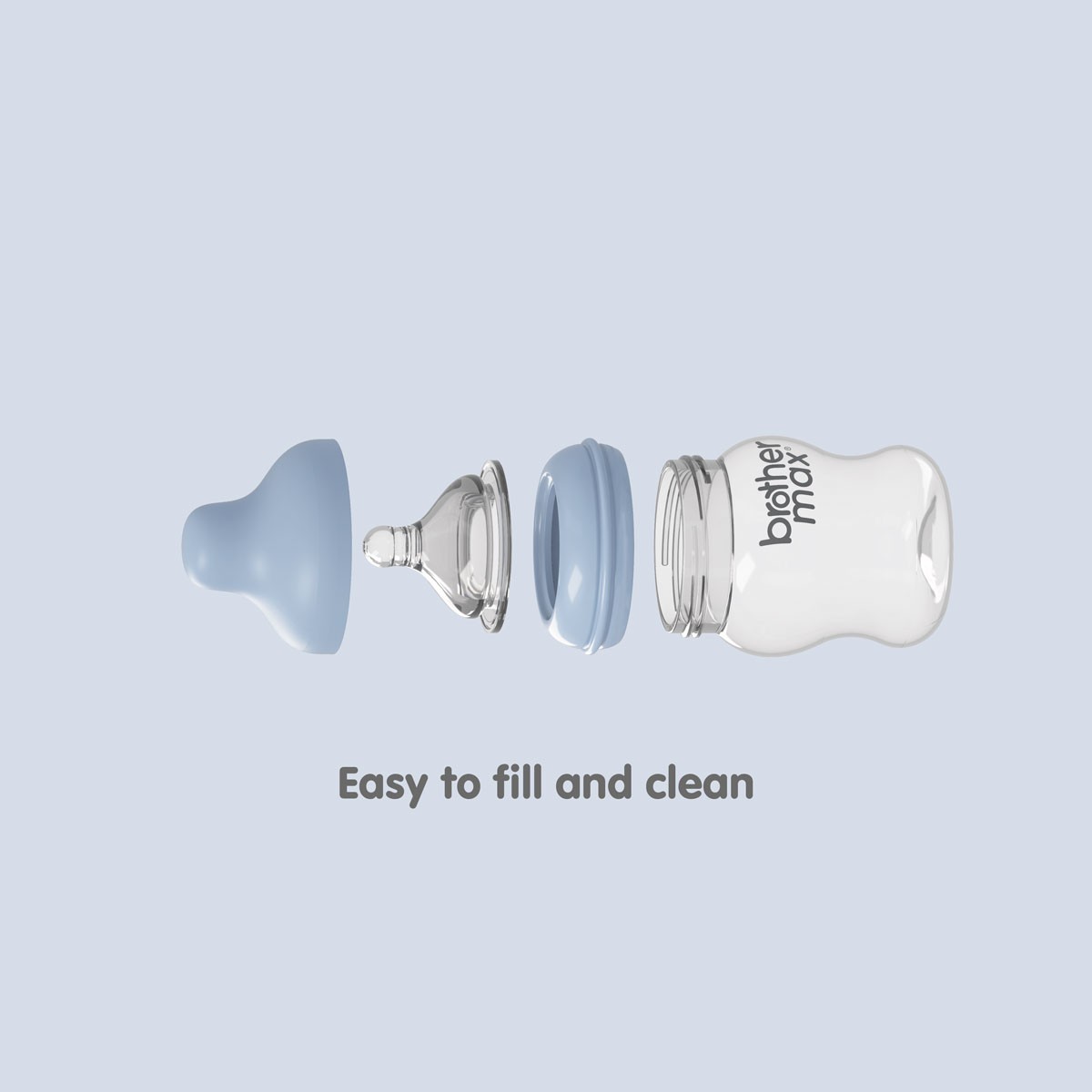 Extra-wide neck Feeding Bottle 160ml/5oz