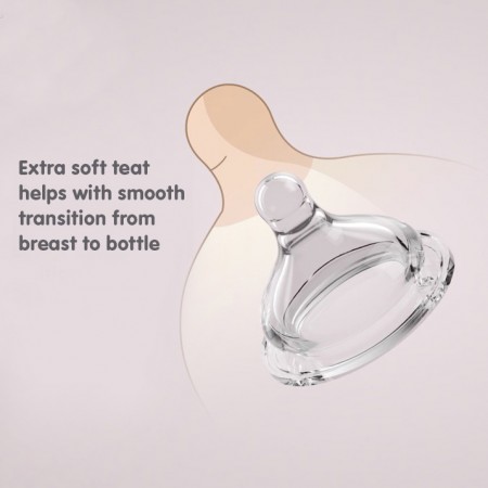 Extra-wide neck Feeding Bottle 160ml/5oz